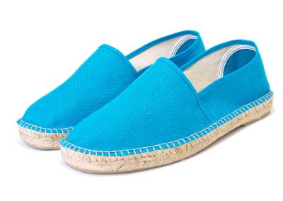 ALPARGATAS CAMPING LINO TURQUESA