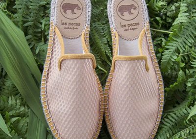 ALPARGATAS ZUECO REJILLA AMARILLA